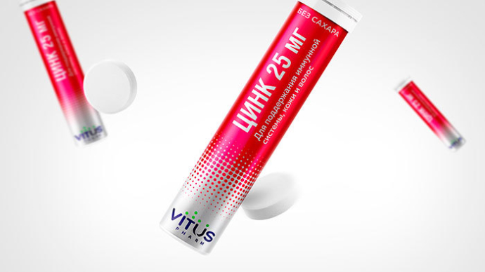 «Цинк» — новый продукт в портфеле бренда Vitus