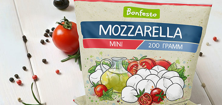 «Туровский молочный комбинат» расширил линейку сыров Моцарелла Bonfesto