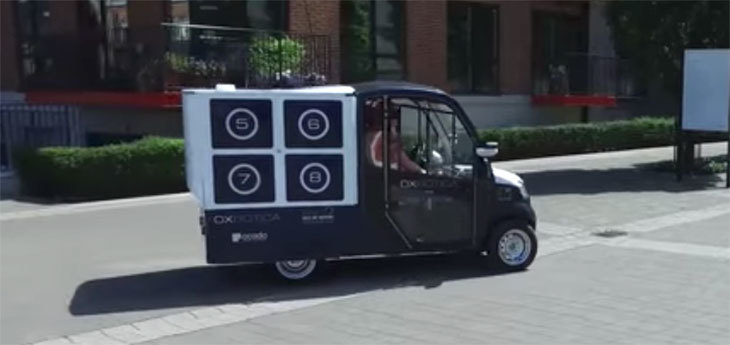 В Лондоне испытали самоуправляемый грузовик для доставки заказов из интернет-магазинов