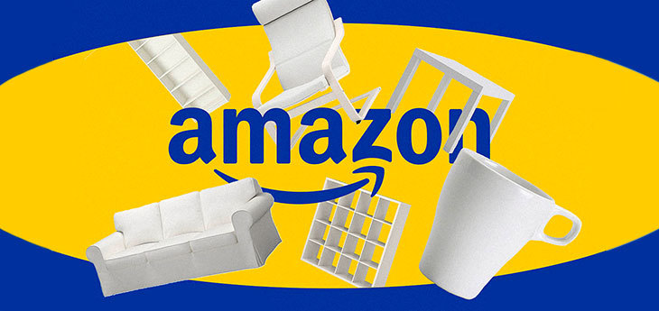 IKEA начнет продавать мебель через Amazon и Alibaba