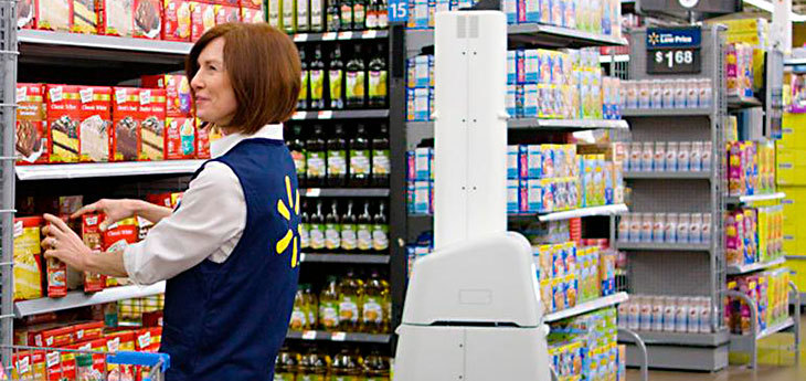 В 50-ти магазинах WalMart будут работать роботы-мерчендайзеры