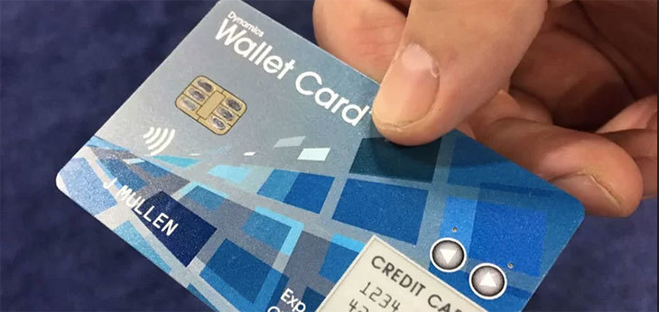 Visa и компания Dynamics представили первую в мире «умную» карту Wallet Card
