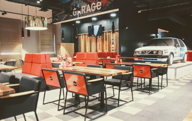  Cеть кафе «Гараж» провела ребрендинг и открыла первое кафе по франшизе в Гомеле AIDA Pioneer Branding & Creative
