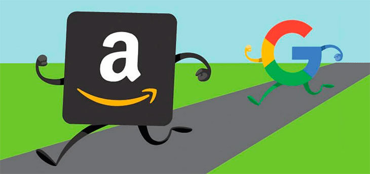 Покупатели чаще ищут товары на Amazon, чем в Google