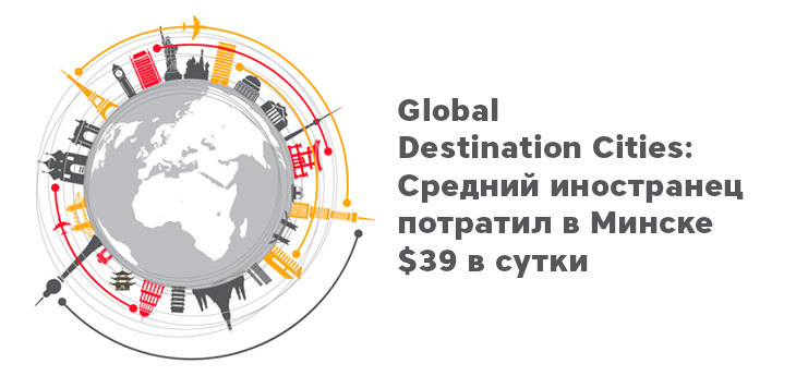 Минск на 149-м месте из 162 в рейтинге Global Destination Cities
