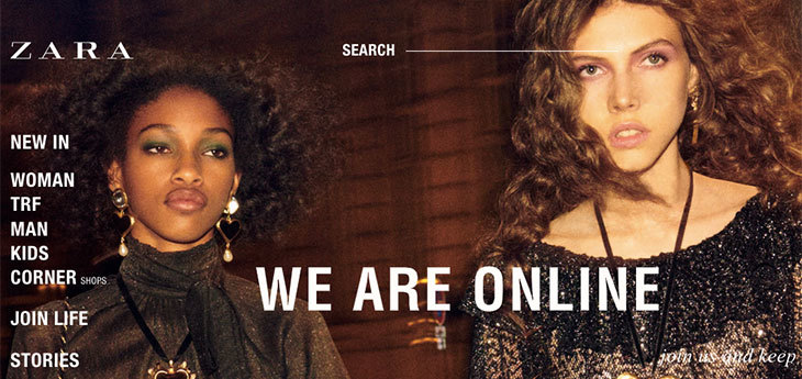 Zara заявила о запуске онлайн-продаж еще на 106 новых рынках