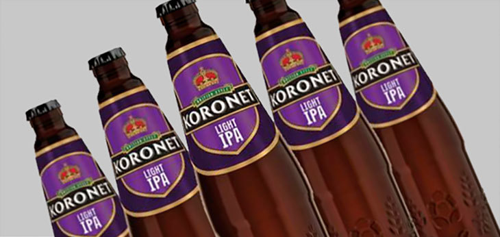 «Лидское пиво» выпустило на рынок новый сорт британского эля Koronet Light IPA