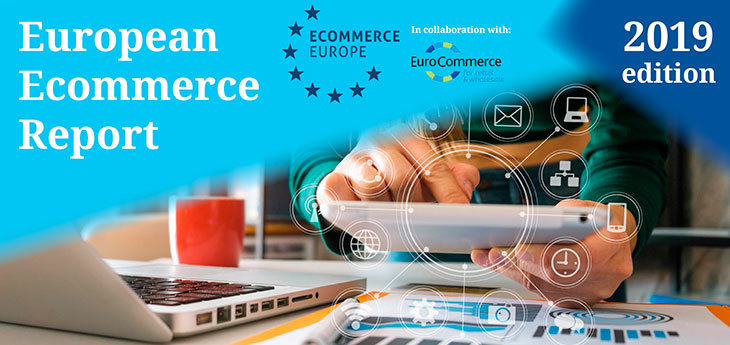 E-commerce в Европе в 2019 году вырастет на 13,6% и составит €621 млрд