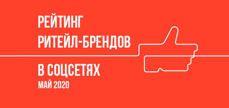 Рейтинг беларусских брендов по активности в социальных сетях (май 2020)