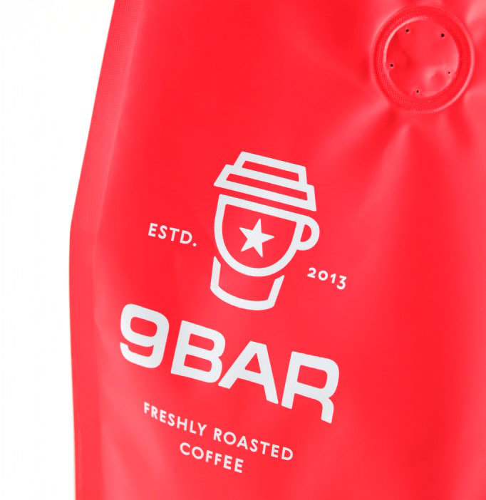  Редизайн упаковки кофе для 9 BAR