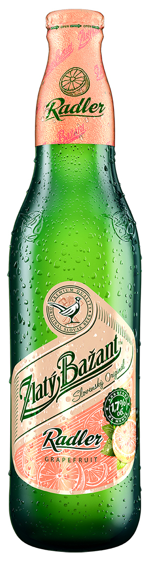  Heineken в Беларуси пополнил Zlatý Bažant сортом Radler Grapefruit