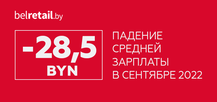В Беларуси по итогам сентября снизилась средняя зарплата работников