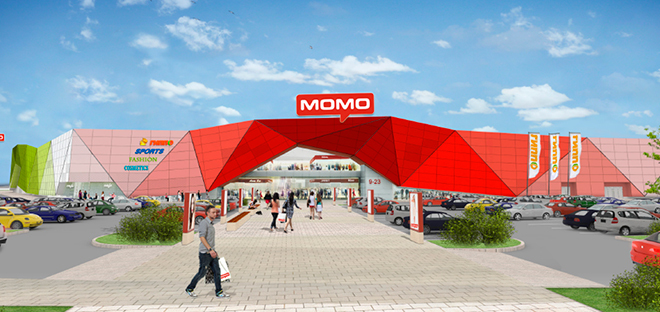  Торговй центр «МОМО» в Минске, объект компании «БелВиллесден» «Гиппо»