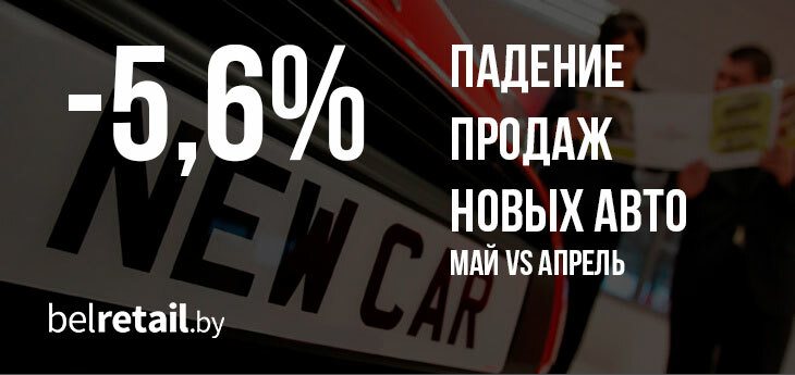 Продажи новых авто в Беларуси вышли на уровень 2021 года