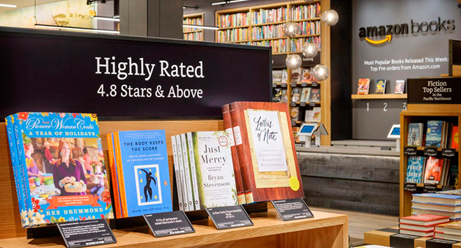  Первый оффлайновый магазин Amazon Books в Сиэтле