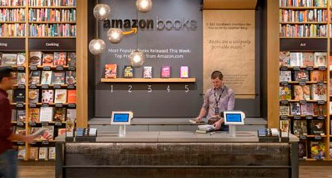  Первый оффлайновый магазин Amazon Books в Сиэтле