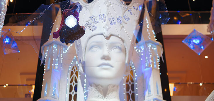 ТРЦ Galleria Minsk представил к Новому году масштабную зимнюю инсталляцию