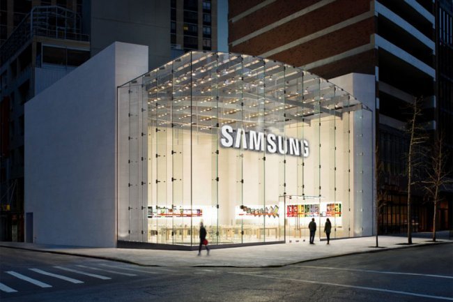 Samsung активно развивает свою сеть монобрендовых магазинов