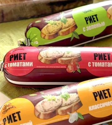  Новая линейка мясных риетов под ТМ «Ганна»