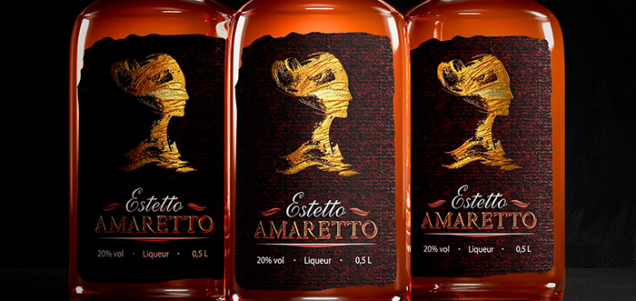 Estetto Amaretto для Винокурни «Нарочь» Компания стратегического брендинга PG branding