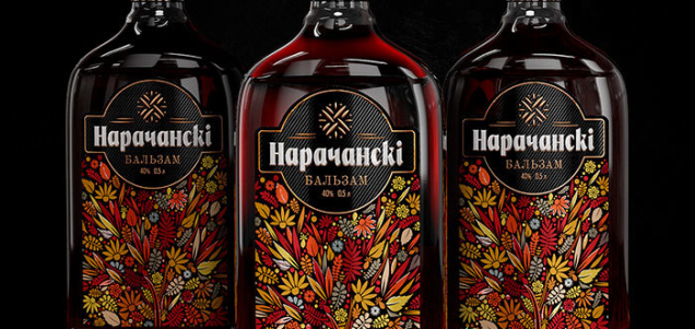 Редизайн Бальзама Нарачанскі для винокурни «Нарочь»