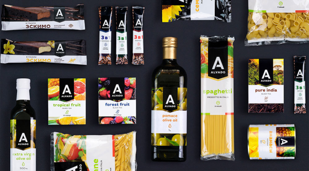 Итальянский стиль в ТМ Alvado для СТМ торговой сети «Соседи» AIDA Pioneer Branding & Creative