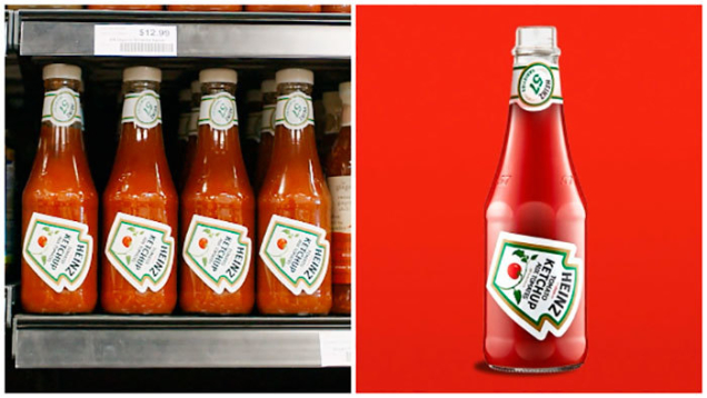 умная упаковка Heinz Canada