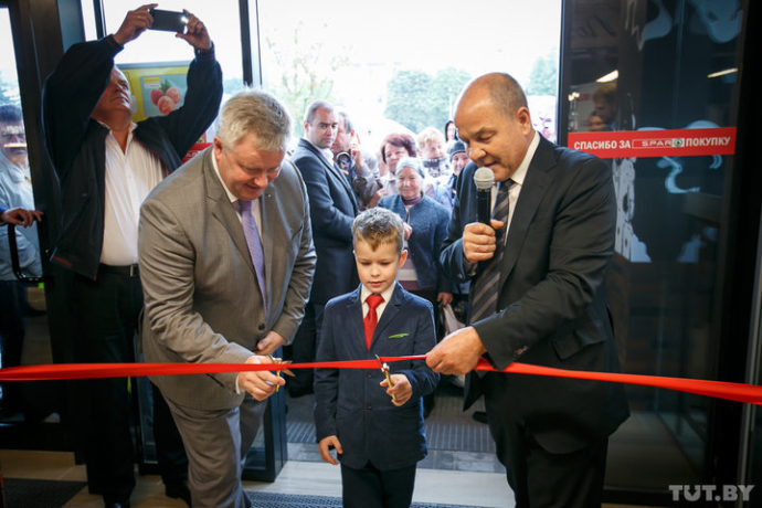  Первый магазин голландской сети Spar открылся 24 августа на Партизанском проспекте в Минске