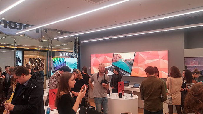  Новый i-Store в Минске  ТРЦ Galleria Minsk Apple Premium Reseller Асбис АСБК