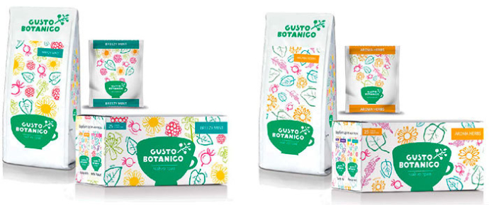 Новая ТМ травяных чаев Gusto Botanico