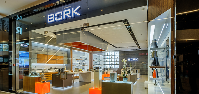  BORK в ТРЦ Galleria Minsk открыл бутик с кулинарной зоной