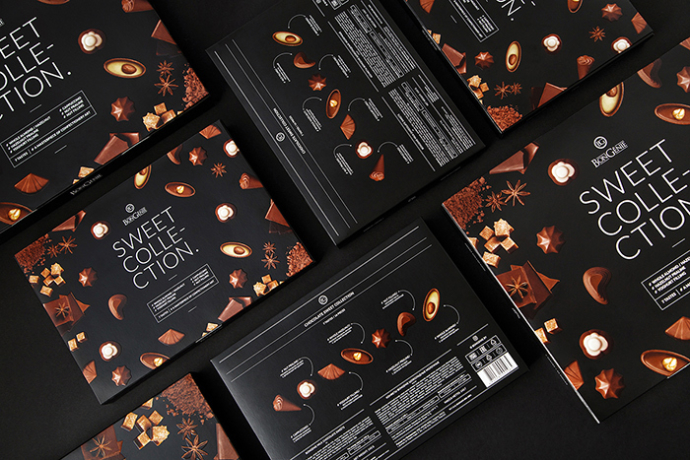  Новая линейка шоколада премиум-класса Sweet Collection от BonGenie Fabula Branding