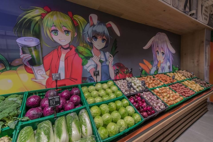  «Сільпо» открыл супермаркет в стиле японских комиксов манга