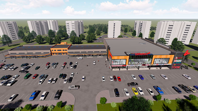  В октябре 2019 года В Мозыре откроется торгово-развлекательный центр Сatapulta