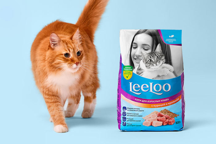  Создание торговой марки корма для кошек LeeLoo для ООО «Радуга»