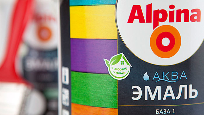  Дизайн упаковок новой линейки лакокрасочной продукции Alpina