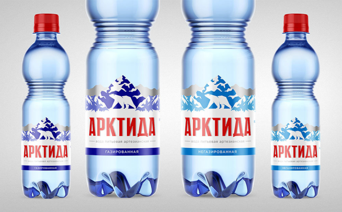  Нейминг и этикетка для питьевой артезианской воды «Арктида»