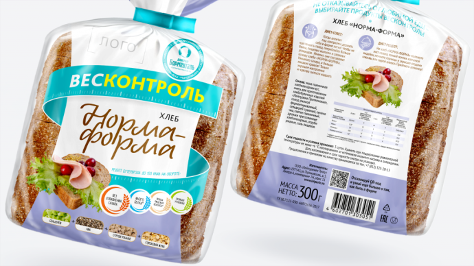  Новая линейка хлебов «ВЕСКОНТРОЛЬ» для поклонников ЗОЖ от компании Leipurin Tukku