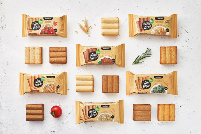  Новая торговая марка хлебцев Villa Vita для сторонников ЗОЖ от ОАО «Витебскхлебпром» Fabula Branding