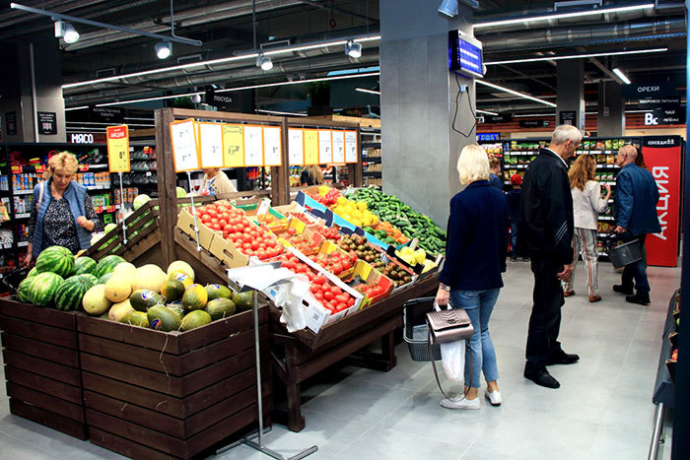  В центре Могилева открылся очередной супермаркет «Соседи»