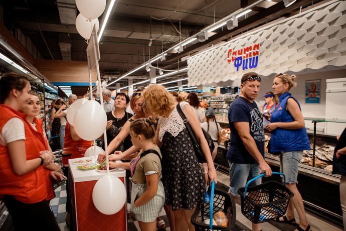  «Санта» открыла в Минске 31 августа на месте бывших «Рублёвских» сразу 6 магазинов