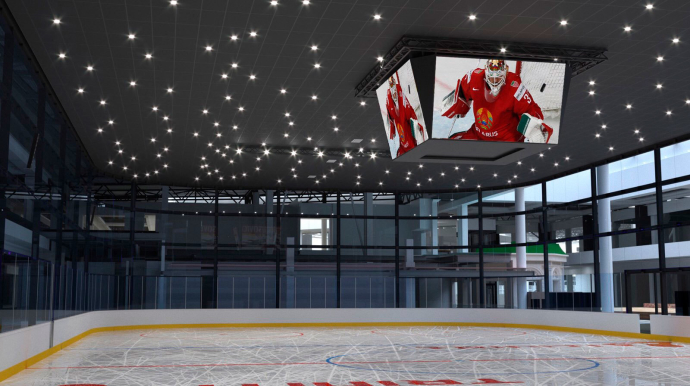  в торгово-развлекательном комплексе Triniti откроется хоккейный каток стандарта IIHF