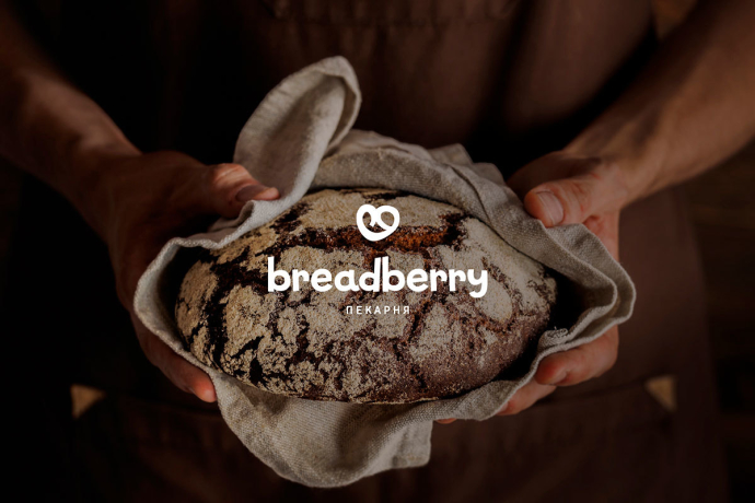 нейма и логотипа для сети пекарен Breadberry компании «Голдентост», Fabula Branding