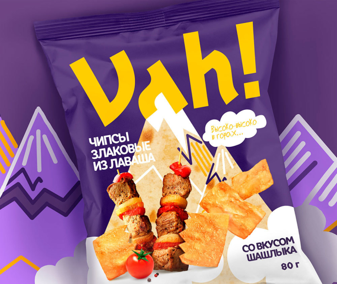  Новая ТМ чипсов из лаваша Vah! от «Барановичского хлебозавода» Muffin Group