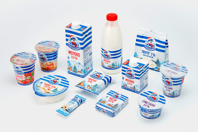  Редизайн бренда молочной продукции «Простоквашино» AIDA Pioneer Branding & Creative