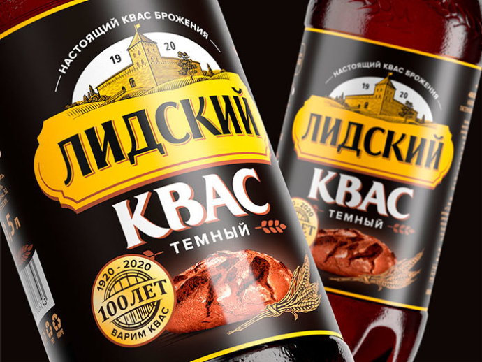  ОАО  «Лидское пиво» По случаю 100-летнего юбилея бренда «Лидский Квас» провела редизайн продукта