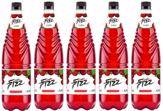Лимитированная серия сидра FIZZ Cherry от ОАО "Лидское пиво" .
