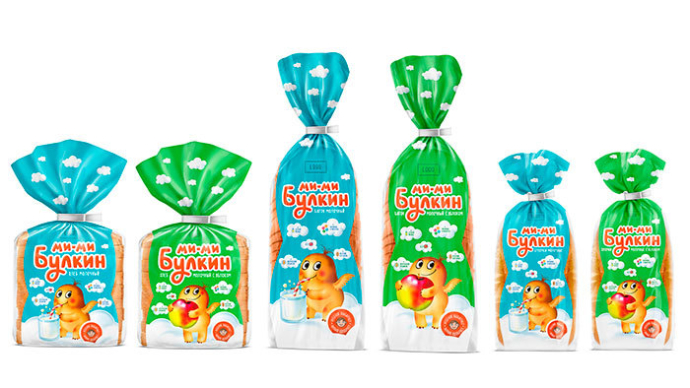  Новая ТМ детских хлебов «Ми-ми Булкин» для компании Leipurin Tukku брендинговое агентство AVC.