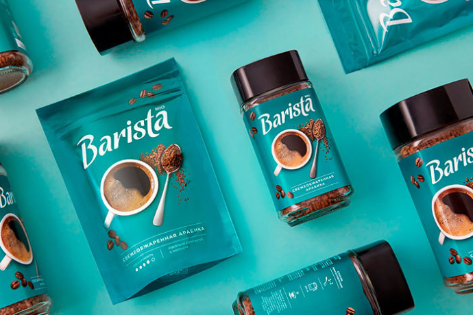  ТМ Barista вышла в новую для себя категорию растворимого кофе Fabula Branding
