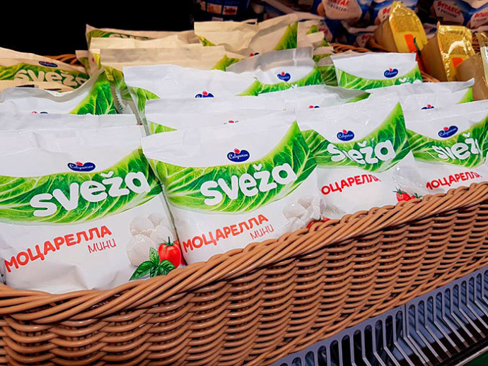  «Савушкин продукт» вывел на рынок сыр моцарелла под брендом SVEŽA.